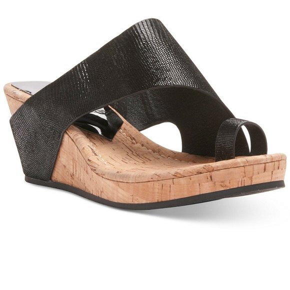 Donald J. Pliner Shoes - Black Donald Pliner Gyer Wedges Size 11